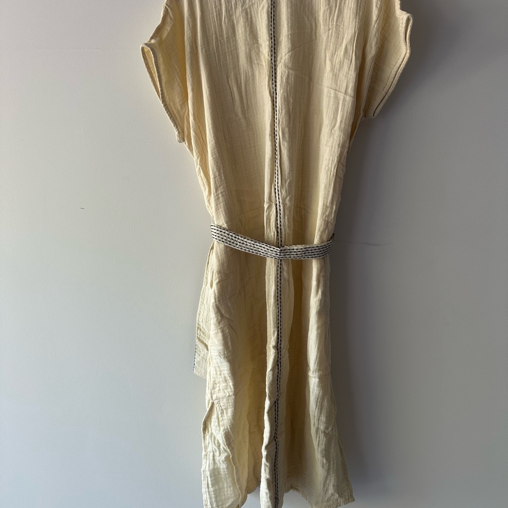 Enfasis El Corte Ingles Linen Tunic Dress with Belt - Picture 4 of 6